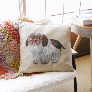 Dog cushion cover