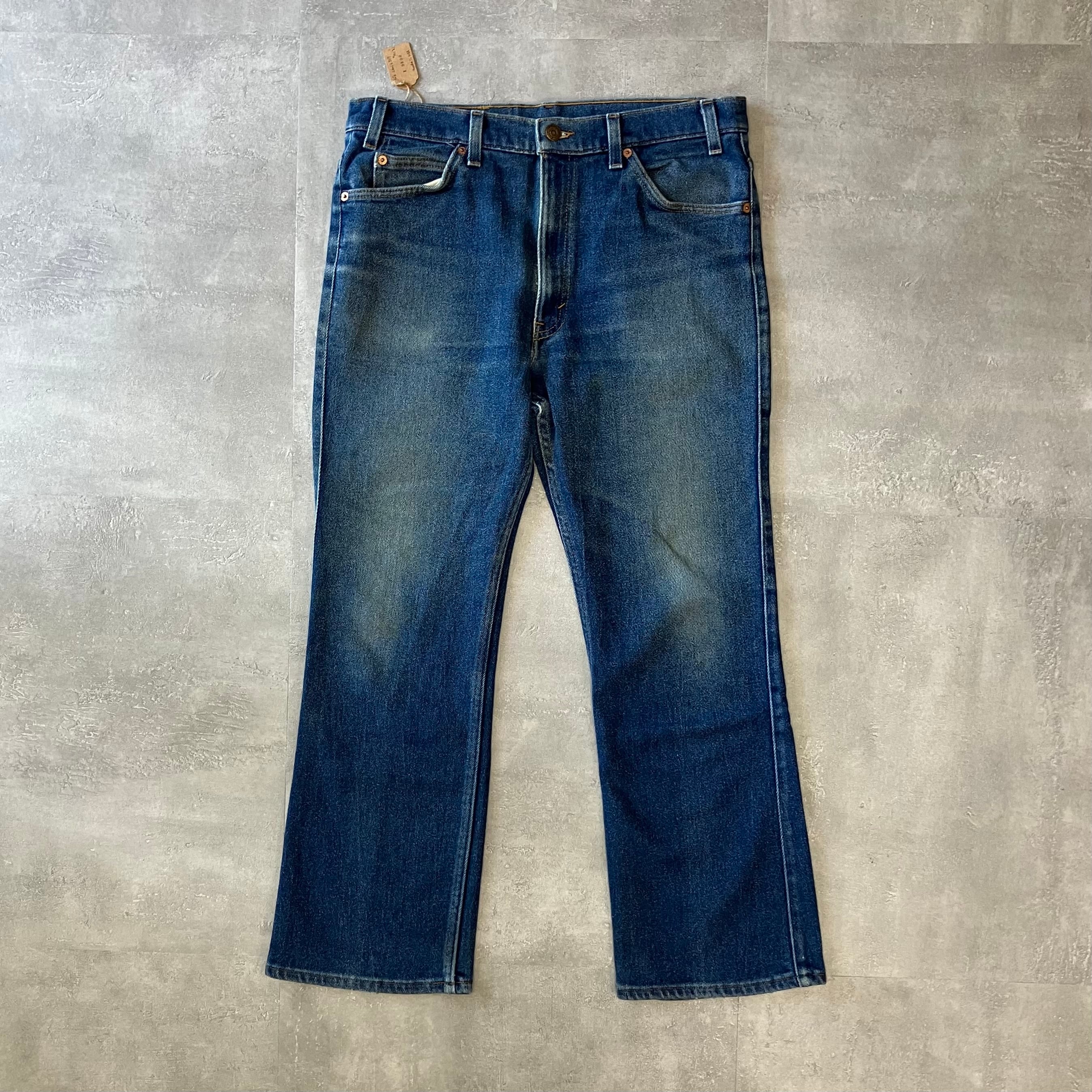 《実寸w34l28》levis517 90s usa製 ブーツカット フレアデニム FLEXデニム No.2596