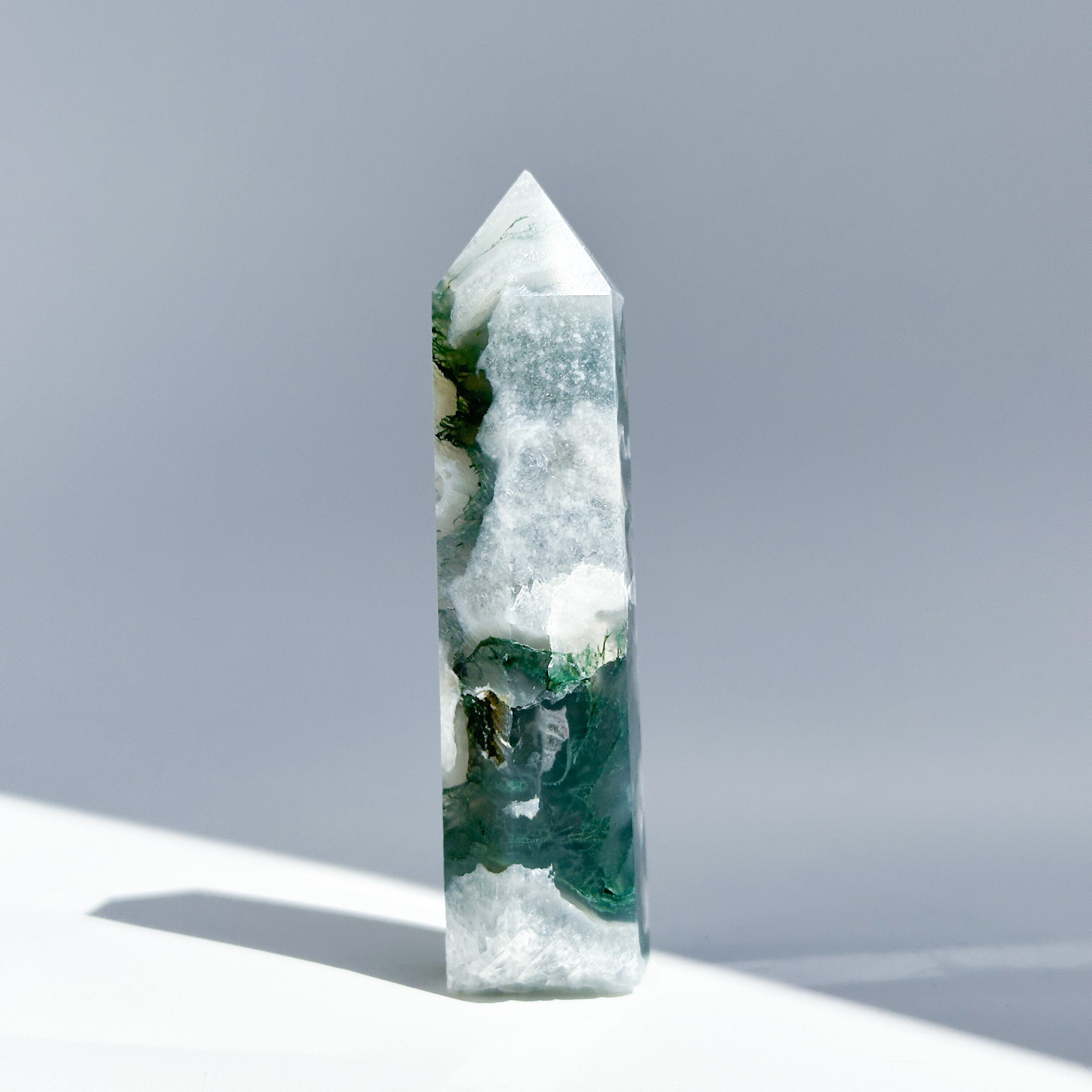モスアゲート タワー92◇ Moss Agate ◇天然石・鉱物・パワーストーン