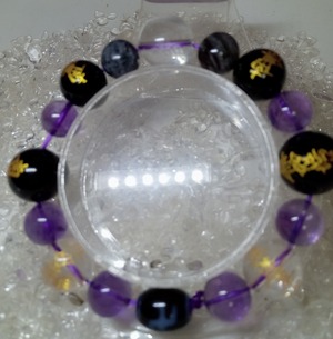 観音様　南無妙法蓮華経ブレスレット