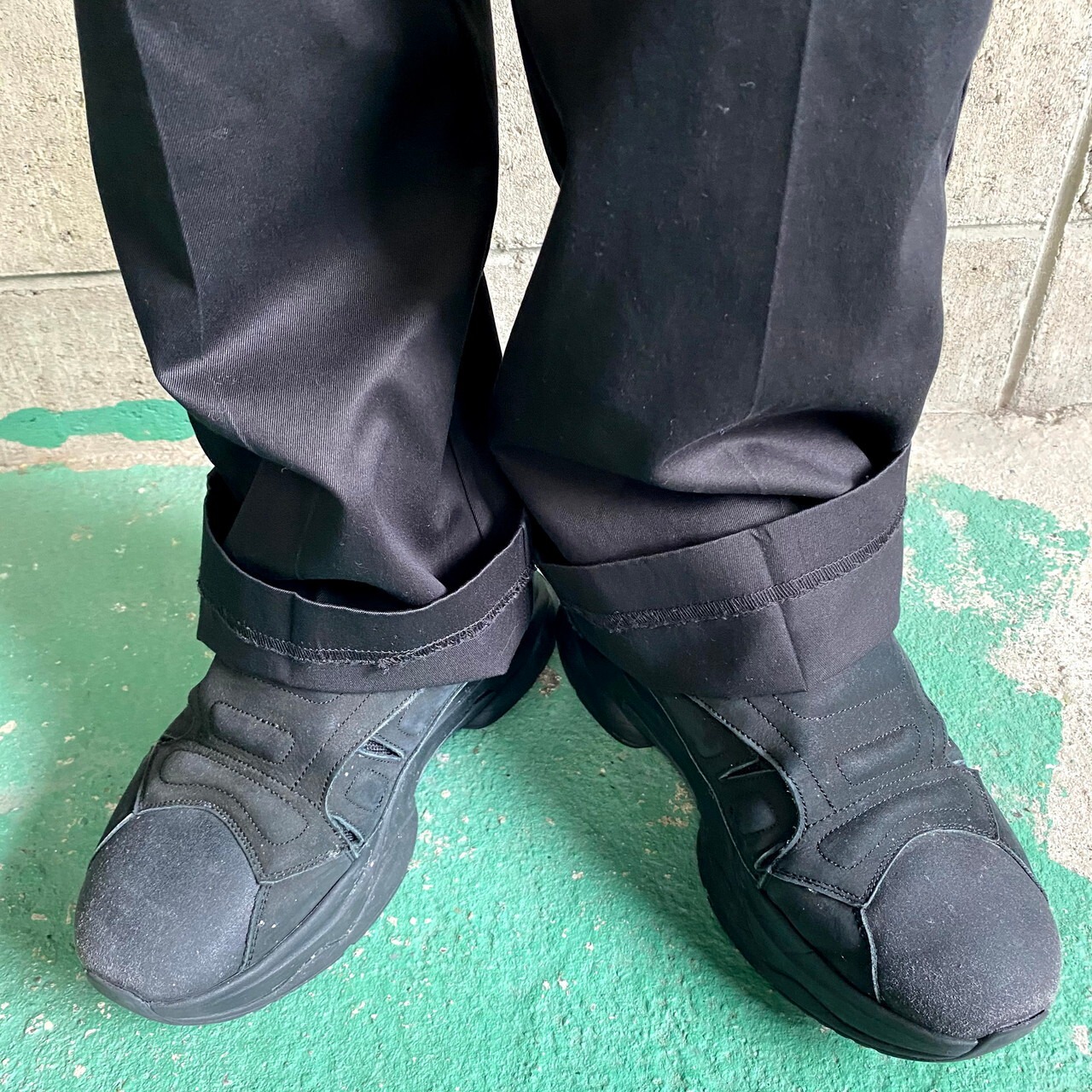 DOCKERS ドッカーズ 2タック入り コットンスラックスパンツ メンズW34 
