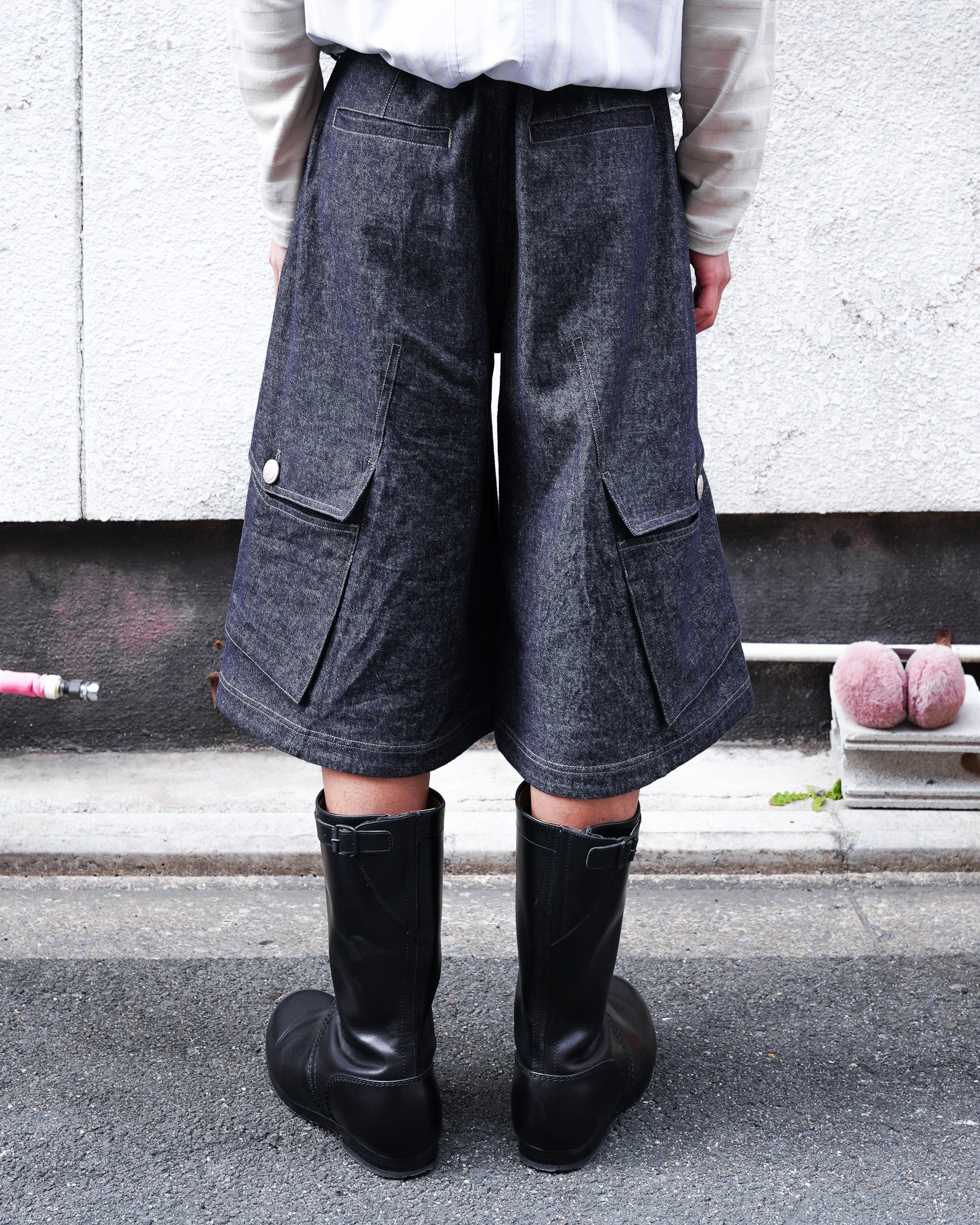 NULLUS SS26 Bermuda Cargo Shorts | hypeofficial