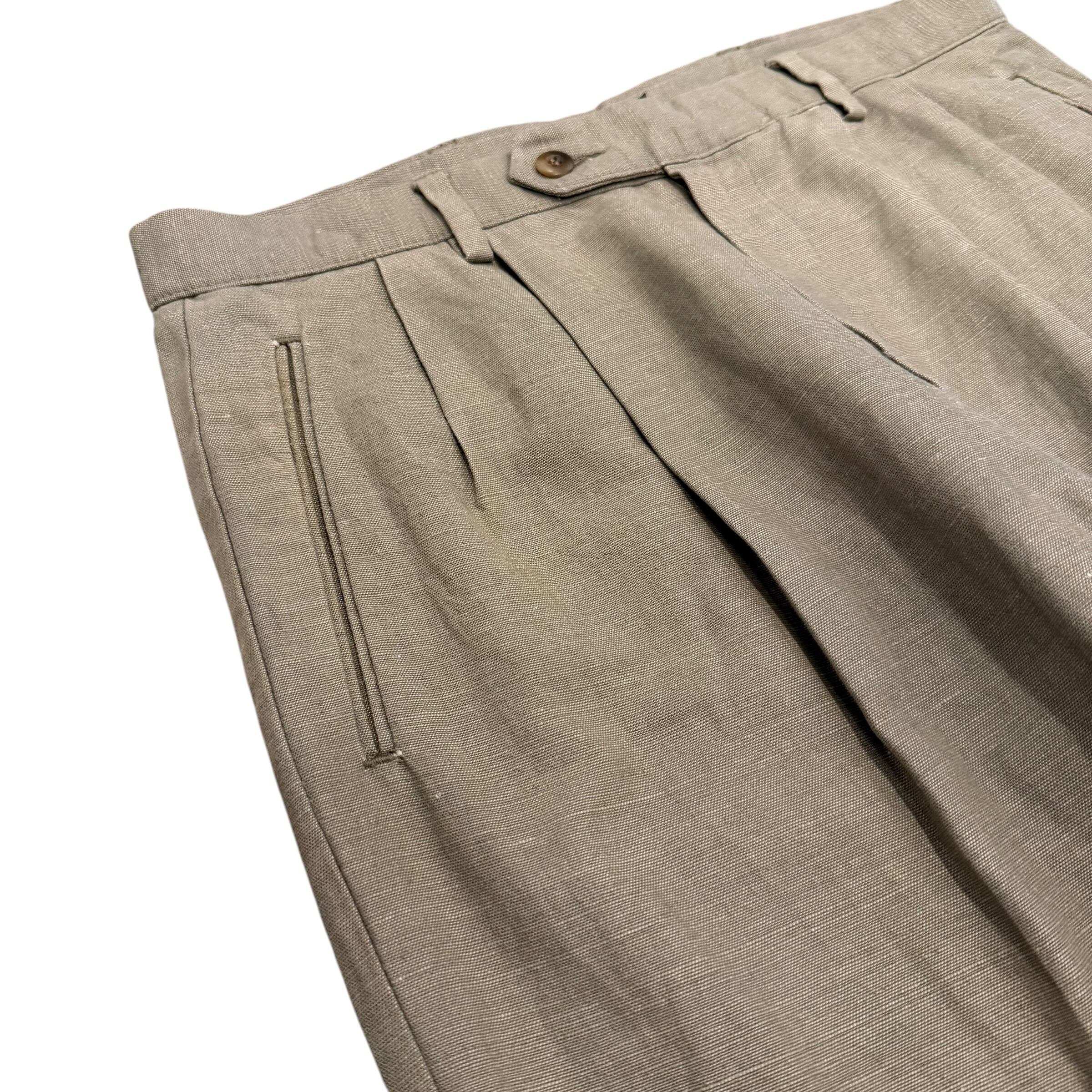カラー勝ち】00's Dockers Cotton Linen Slacks | spike osu