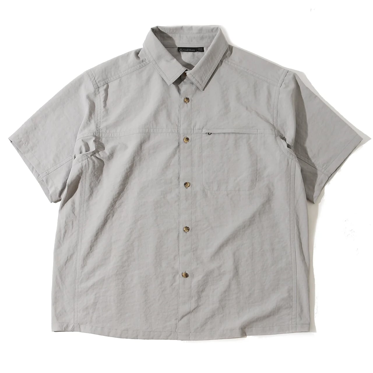 TRAIL BUM トレイルバム HERRERO S/S SHIRT エレーロ ショートスリーブ シャツ MIST