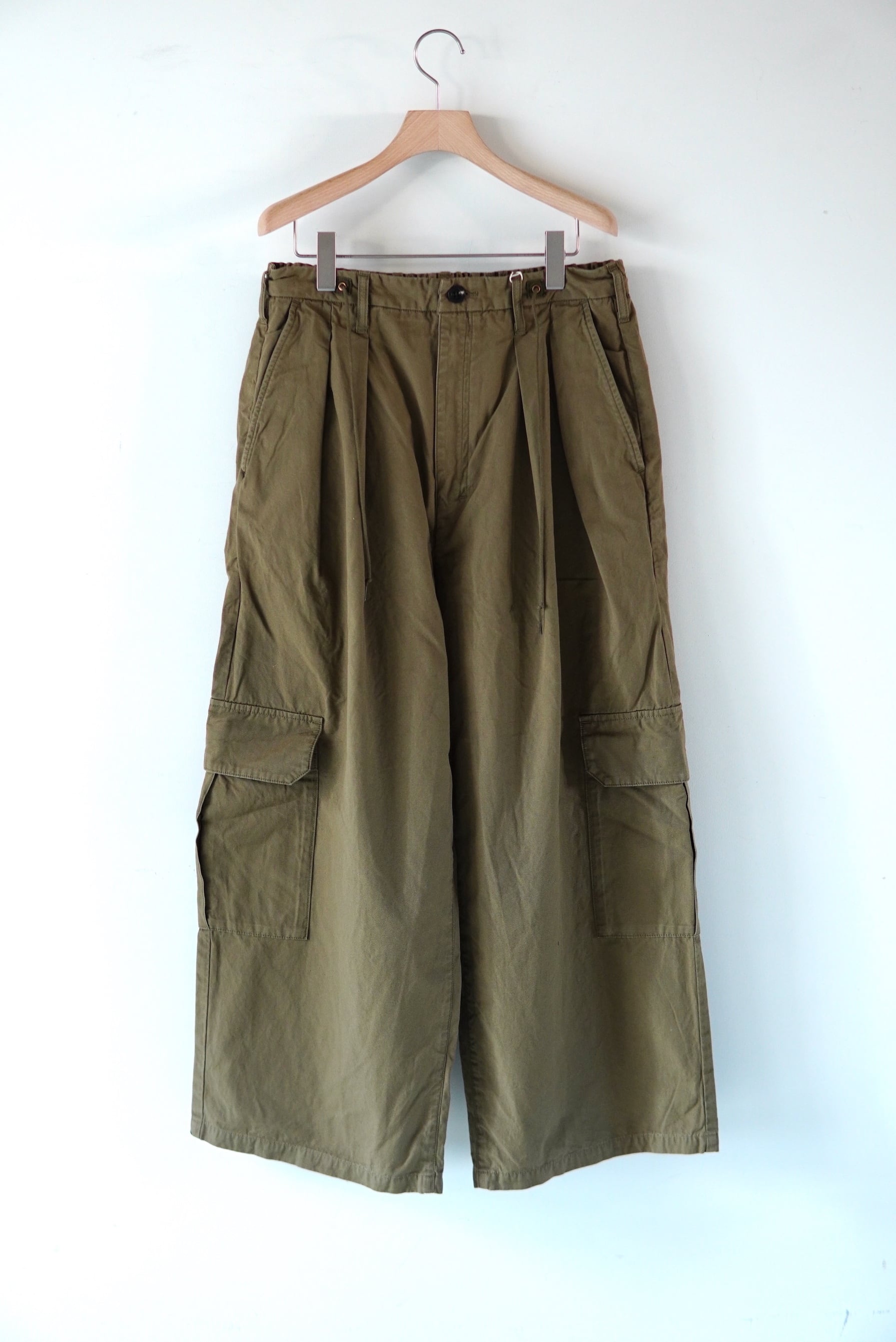 ANCELLM / POPLIN CARGO PANTS / ANC-PT135-A