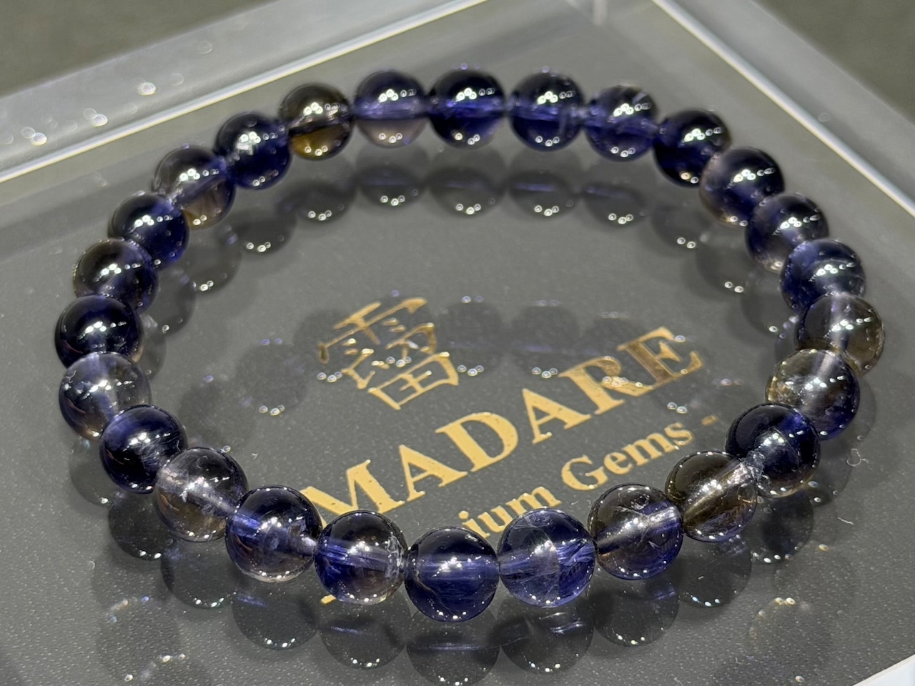 No.2322-2 【SS】アイオライトブレスレット