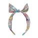 H2465B-Heidi Floral Tie Headband-BLUE
