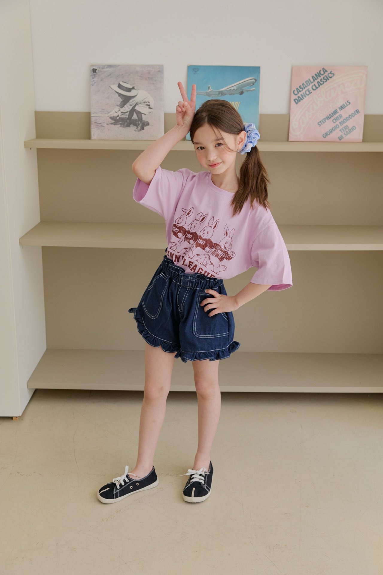 [DOREDORE] Bunny League Tee Shirt (17/19) / [도레도레] 버니리그티셔츠 (17/19)