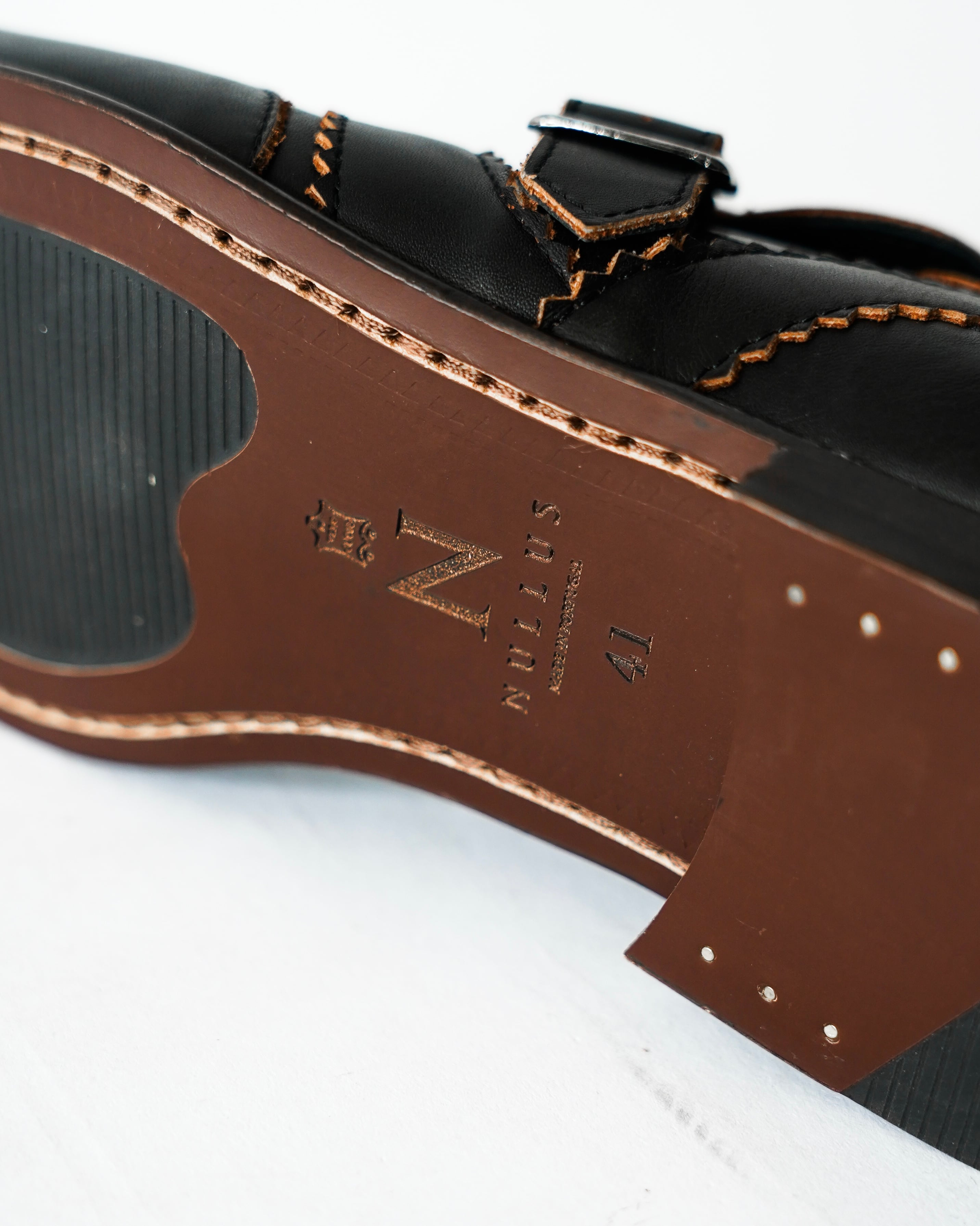 NULLUS SS26 MONK 1 - TEACORE BLACK | hypeofficial