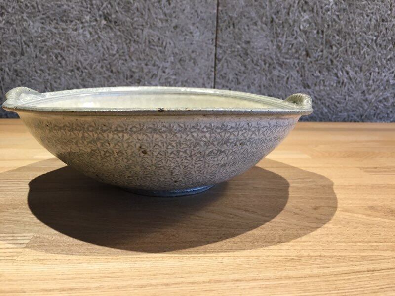 イムサエム 楕円鉢 器 現代作家 作家名・江口誠基》 花三島・手付楕円鉢 | tresallir / トレザイール