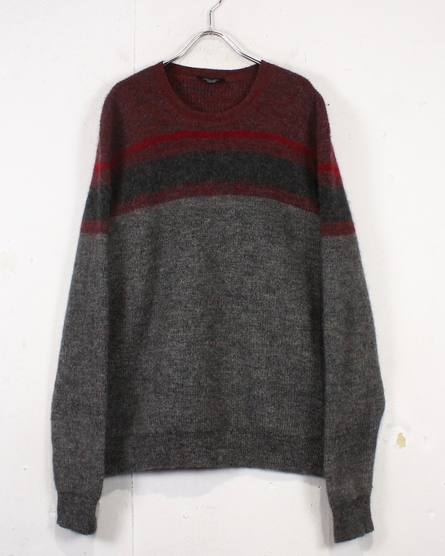 【Caka act2】“Roberto Collina” Color Switching Pullover Knit