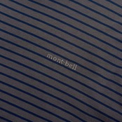 mont-bell モンベル ボーダー 長袖 Tシャツ L/グレー系 メンズ #1104818