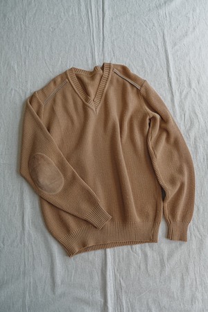 1990s wool acrylic vneck knit
