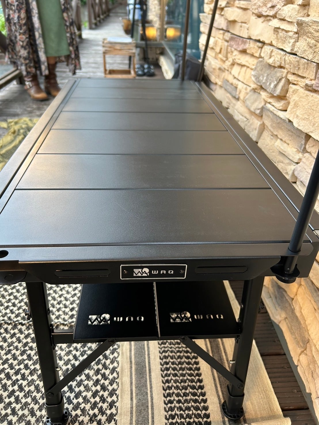 WAQワック】 MULTI IRON TABLE マルチアイアンテーブル パネル式 WAQワック】 MULTI IRON TABLE マルチアイアンテーブル パネル式