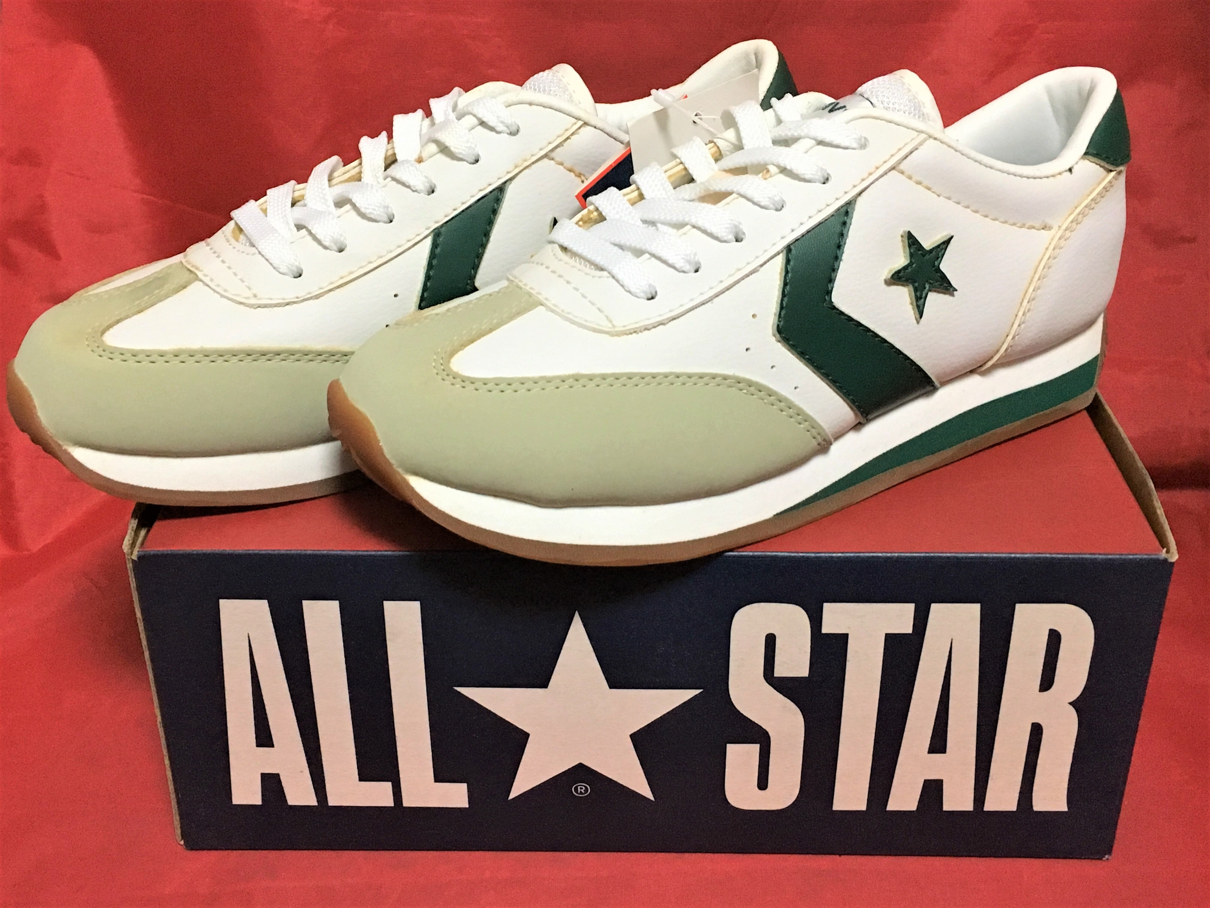 CONVERSE（コンバース） QUICK STAR（クイックスター）白/緑 6 24cm ❼ | freestars powered by BASE