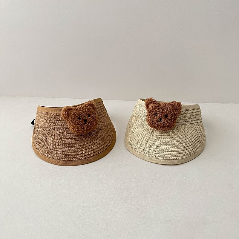 Hat 可愛い熊さん麦わら帽子 Betty Hat 可愛い熊さん麦わら帽子 Betty