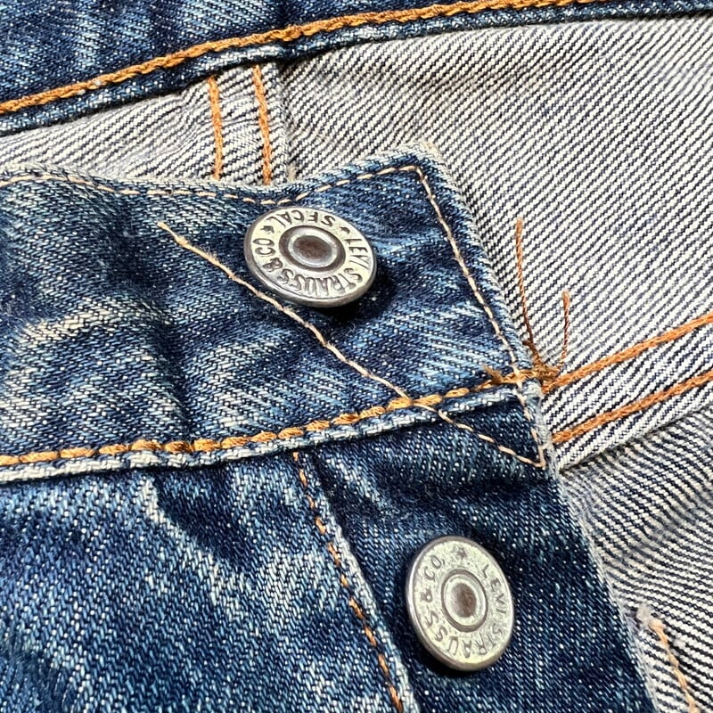 60's LEVI'S リーバイス 501 デニム Big E 初期 Vステッチ 刻印W 60's LEVI'S リーバイス 501 デニム Big E 初期 Vステッチ 刻印W