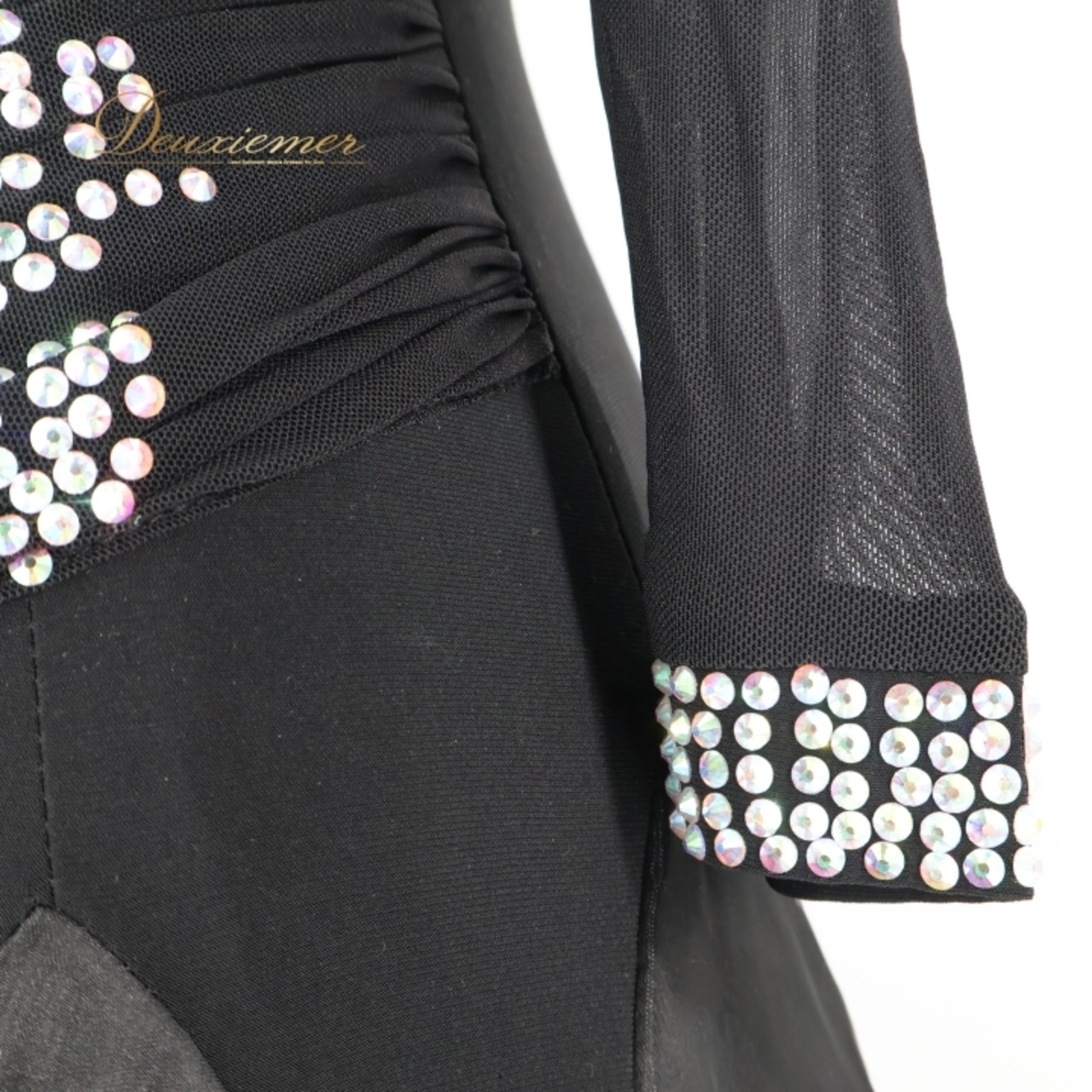 社交ダンス 衣装 ワンピース ドレス 水玉 ドット 赤 黒 フリル レース パーティ 発表会 ブラック系 レッド系 ふんわり スカート ロングドレス ジャズダンス ダンスパーティ 発表会用 ファッション フォーマル レディース おしゃれ かわいい フェミニン 上品