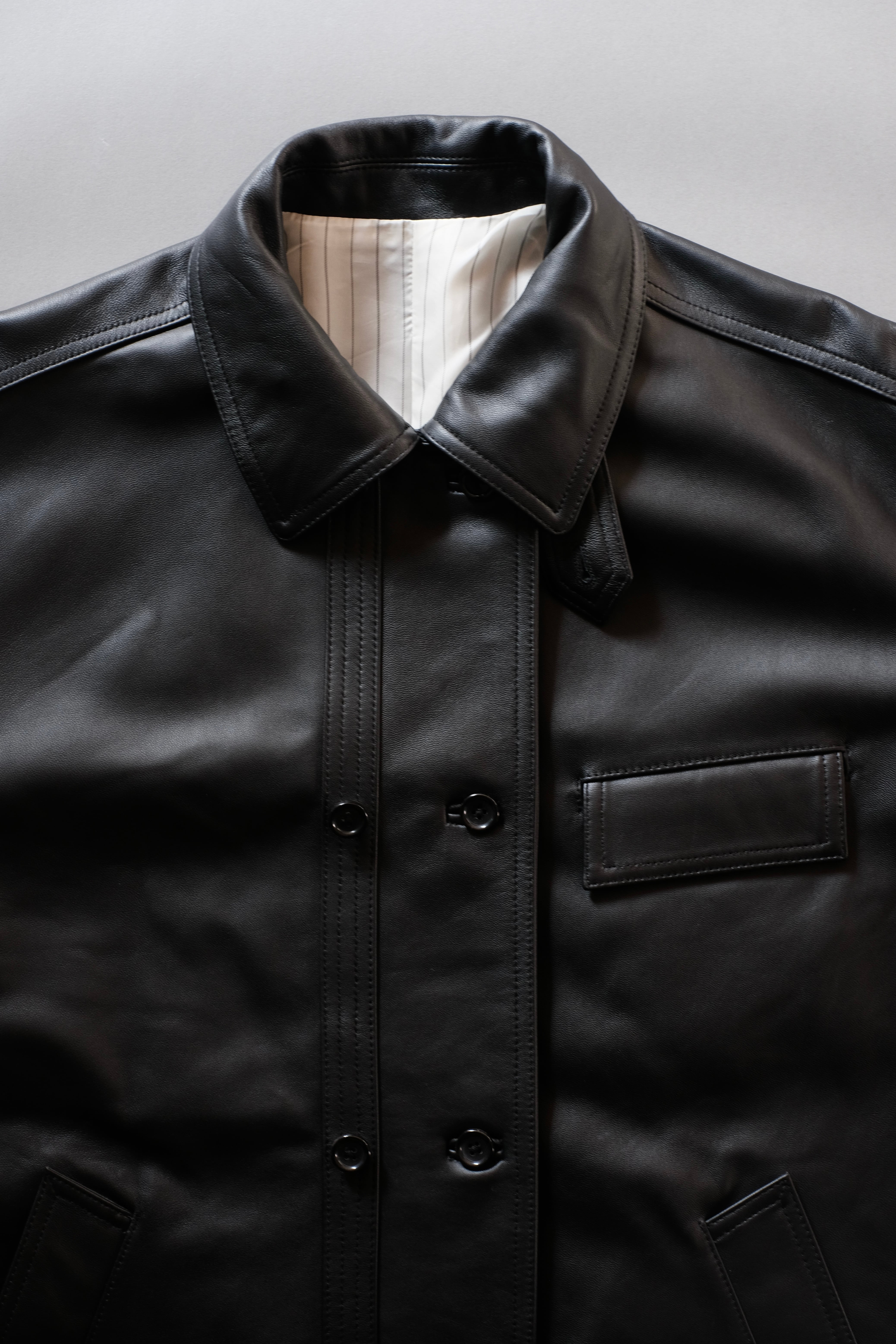 Graphpaper / Sheep Leather Corbusier Jacket 