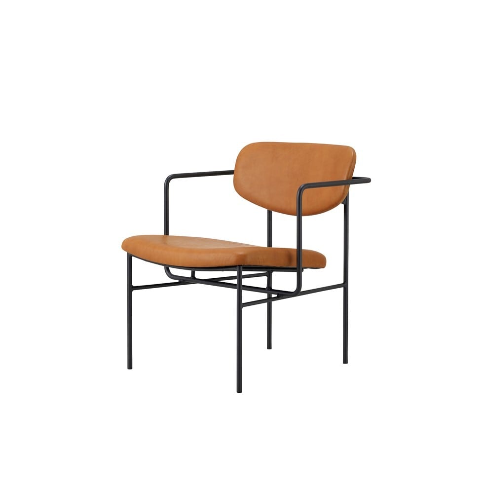 Crank ラウンジチェア【FCF2270 FB-B】 1人掛けソファ パーソナル