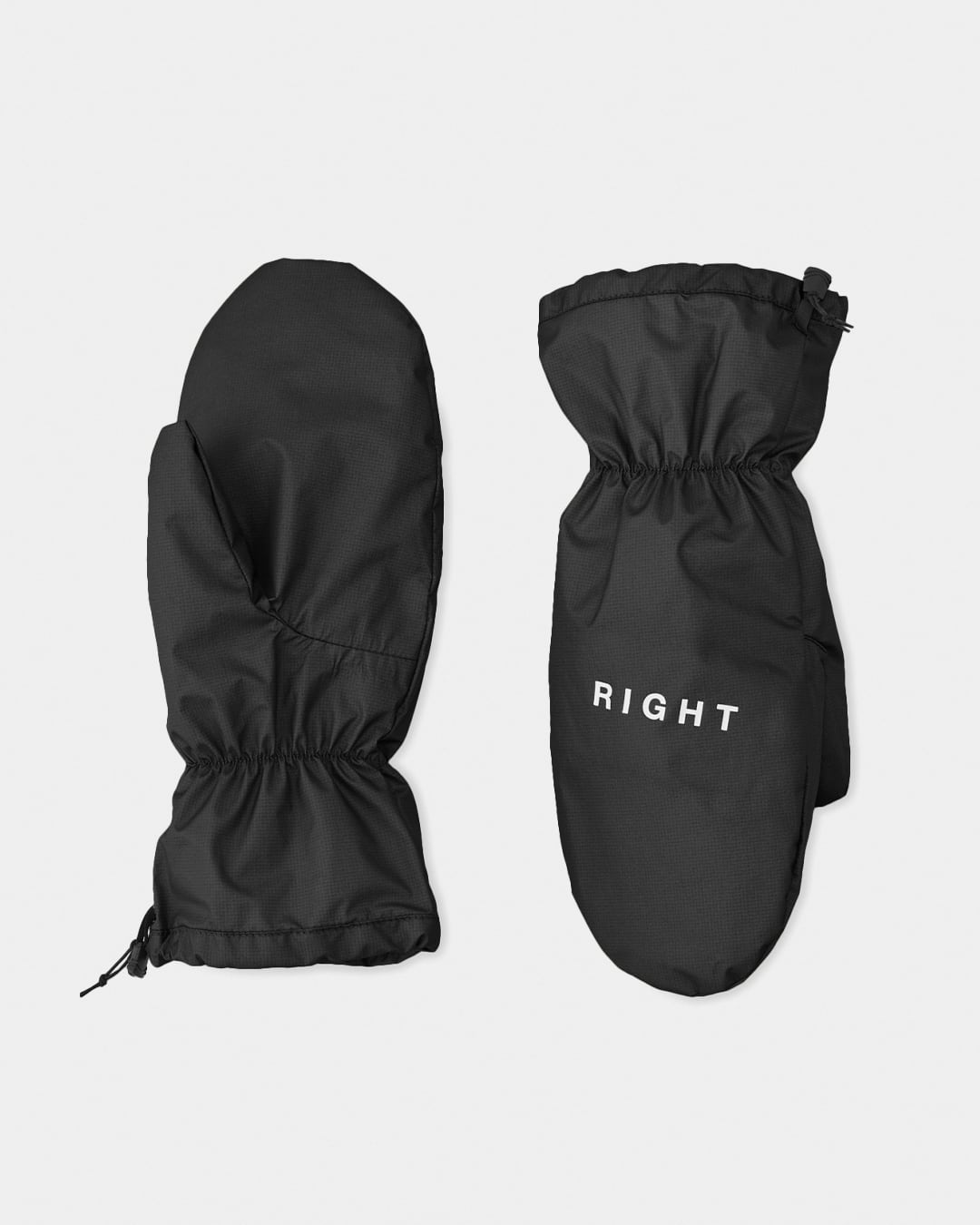 山と道 / UL Mittens - Unisex #Black