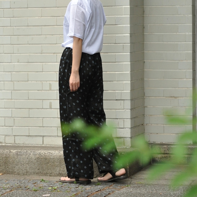 ARTISAV CASA PANTS -dyed black- / India