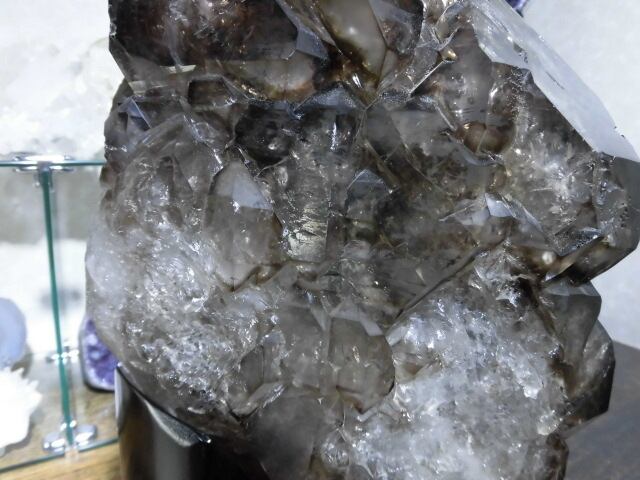 【送料無料】【高品質】14kg 特大ブラジル産ジャカレー水晶（アリゲータークオーツ）　no.6