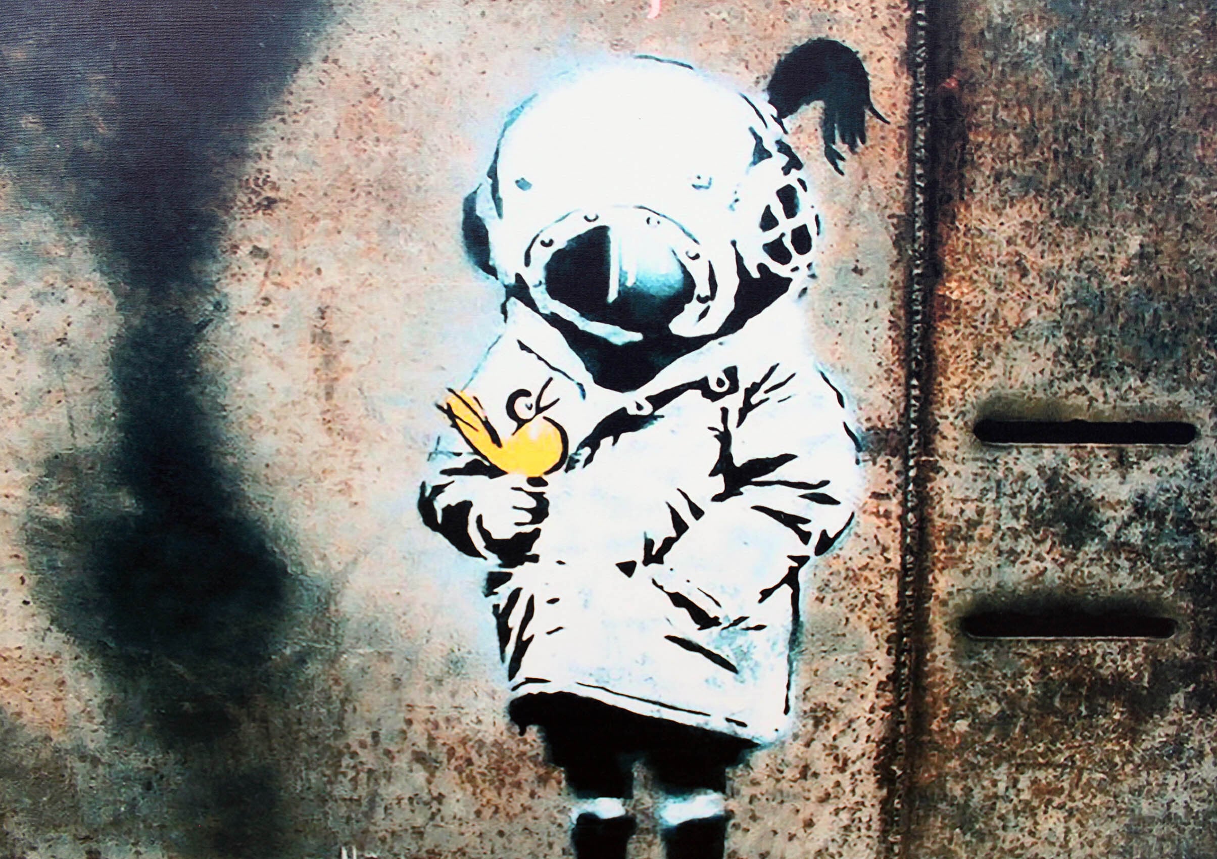 Banksy バンクシー LIBERTY GIRL BANDELISED Liberty Girl - Banksy