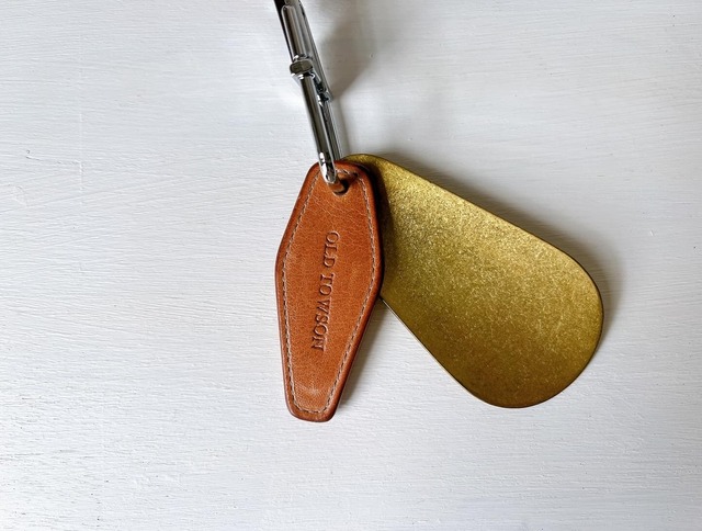 －Leather Key Holder－MOTEL （シルバー)