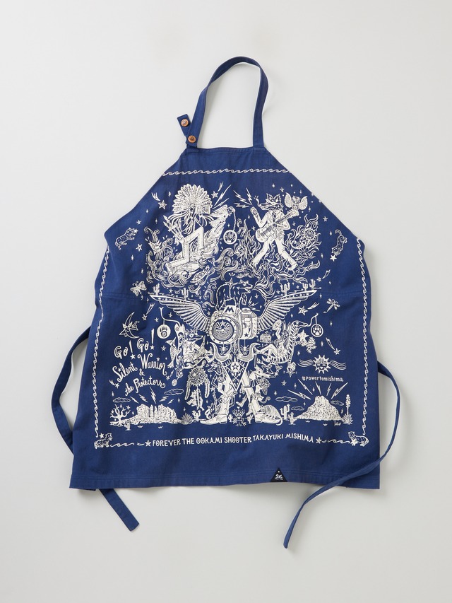 お守りイラストエプロン 《8color》