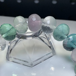 A65.爽やか♪優しい色合い♪大玉ボタンカットフローライト