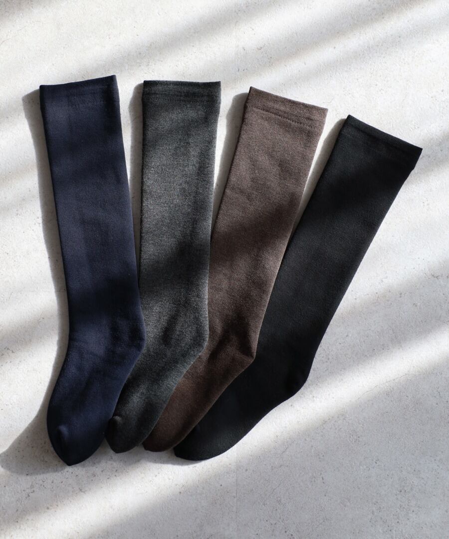 とろける毛布ハイソックス【e-70225】.