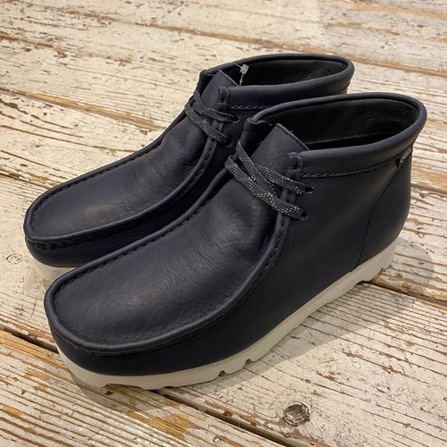 Clarks Wallabee high GORE-TEX  - Leather Navy