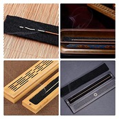 Doyime 横型香炉 不燃綿 線香マット 難燃綿 防火綿 香炉用 10枚セット 香炉 防火シート 香炉用フェルト 防炎 防火 線香 香炉