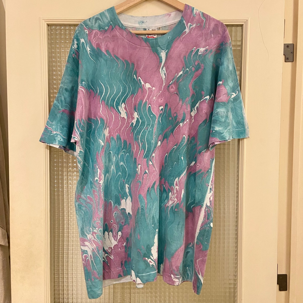 marble paint T-shirt ／ マーブルペイントTシャツ | NAMBU vintage 