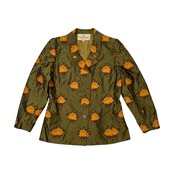 ビンテージ VALENTINO BOUTIQUE ヴァレンティノ 花柄 総柄 ライト ジャケット サイズ 14 /レディース/オールド