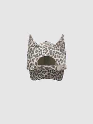 【26AW | MEN】Feng Chen Wang フェンチェンワン / キャップ / LEOPARD-PRINT CAT EAR CAP  FUF22AC24L
