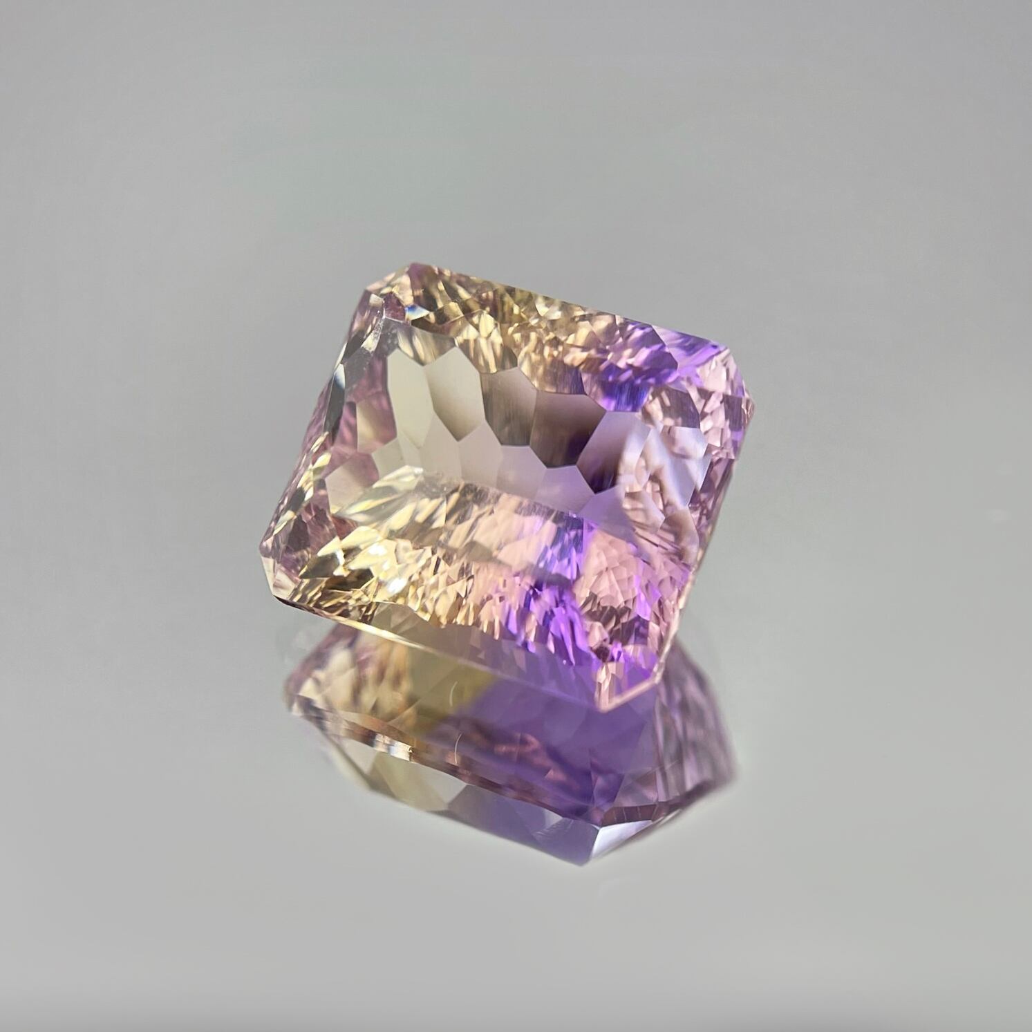 ◆ ソ付 アメトリン 5.947ct ルース コンケイブ カット | CheReine {シェレーヌ} ｜ハンドメイドジュエリー ＆ ルース