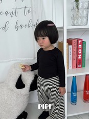 【取寄】PIPI リブTシャツ｜秋服｜韓国子供服｜26/AT