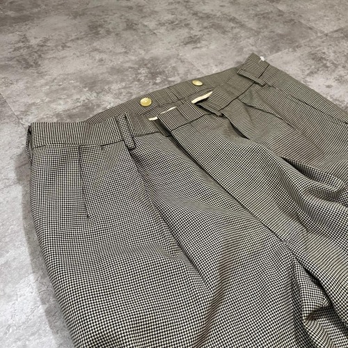 80-90s Polo by Ralph Lauren チェック slacks 詳細写真4