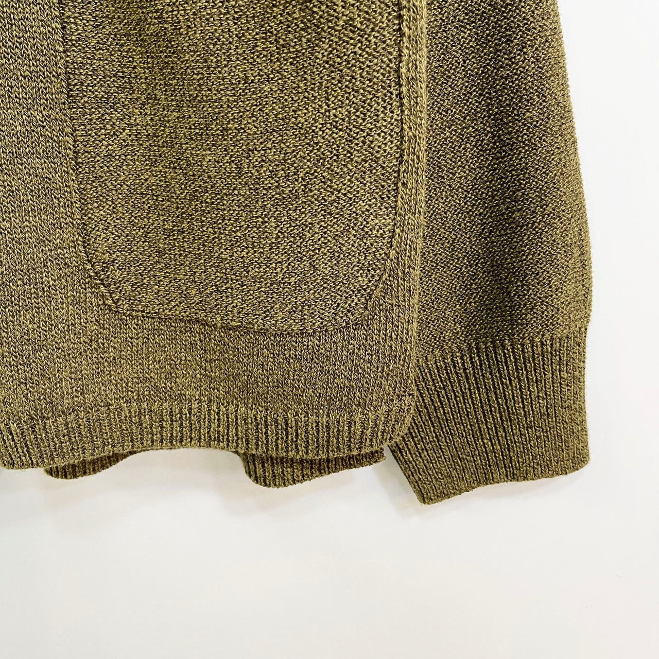 COMM.ARCH. コム・アーチ MENS HAND FRAMED CO.LINEN C/D コットン