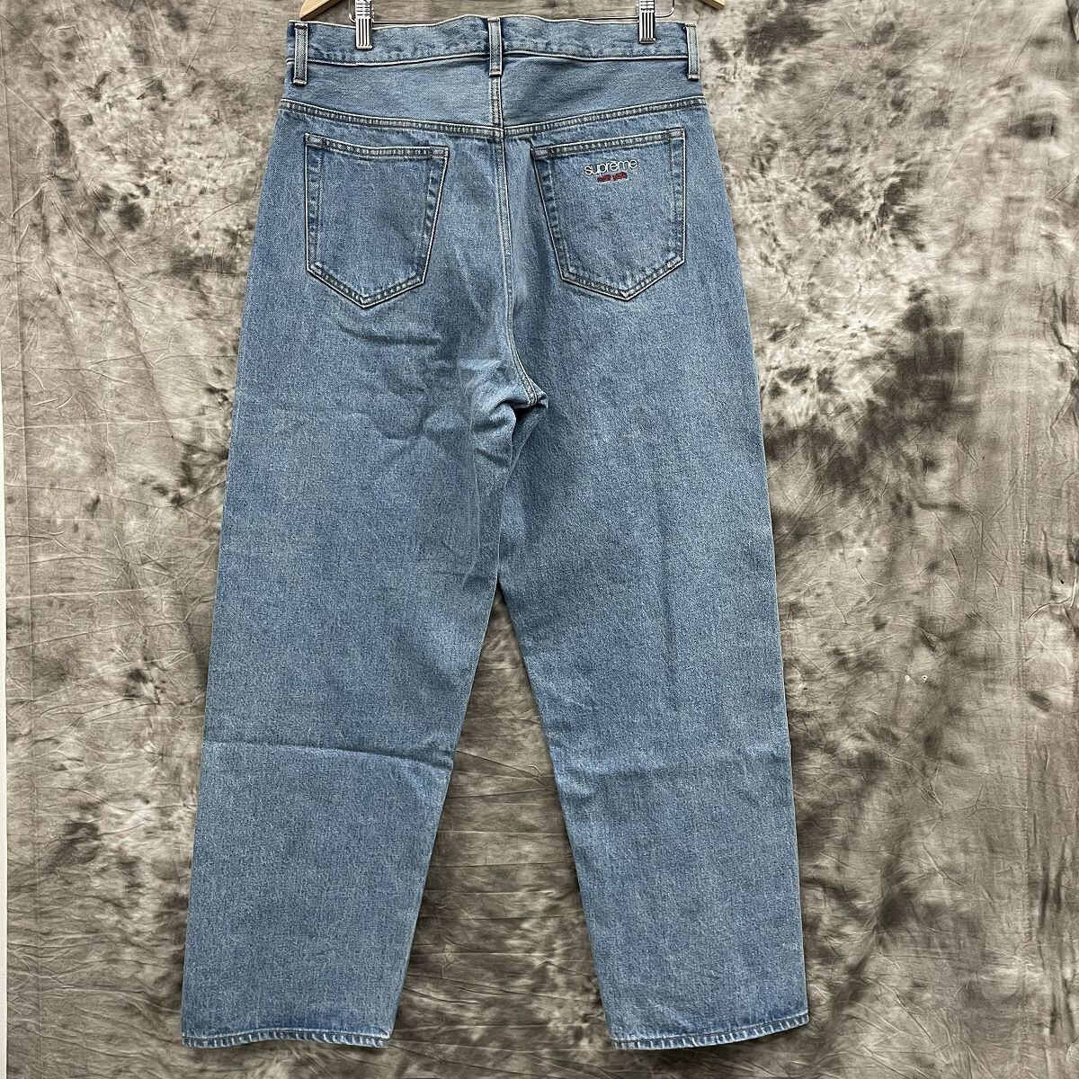 Supreme Baggy Jean Washed Indigo 32 22SS - デニム/ジーンズ