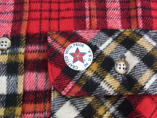 90's Levi's ALASKA USA製 デッドストック ヘビーネルシャツ 90's Levi's ALASKA USA製 デッドストック ヘビーネルシャツ