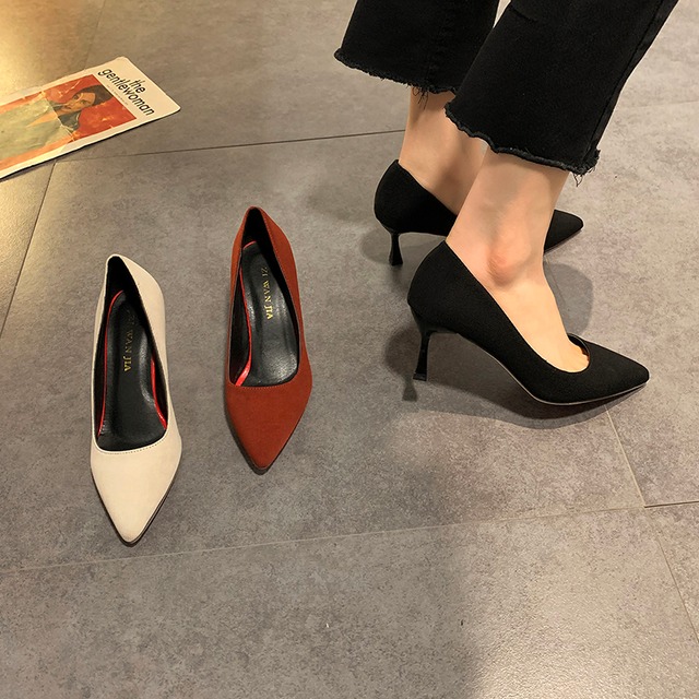 レディーススプリングレッドセット ヒール 靴 シューズ ハイヒール 春物 部族の婦人靴91173293260