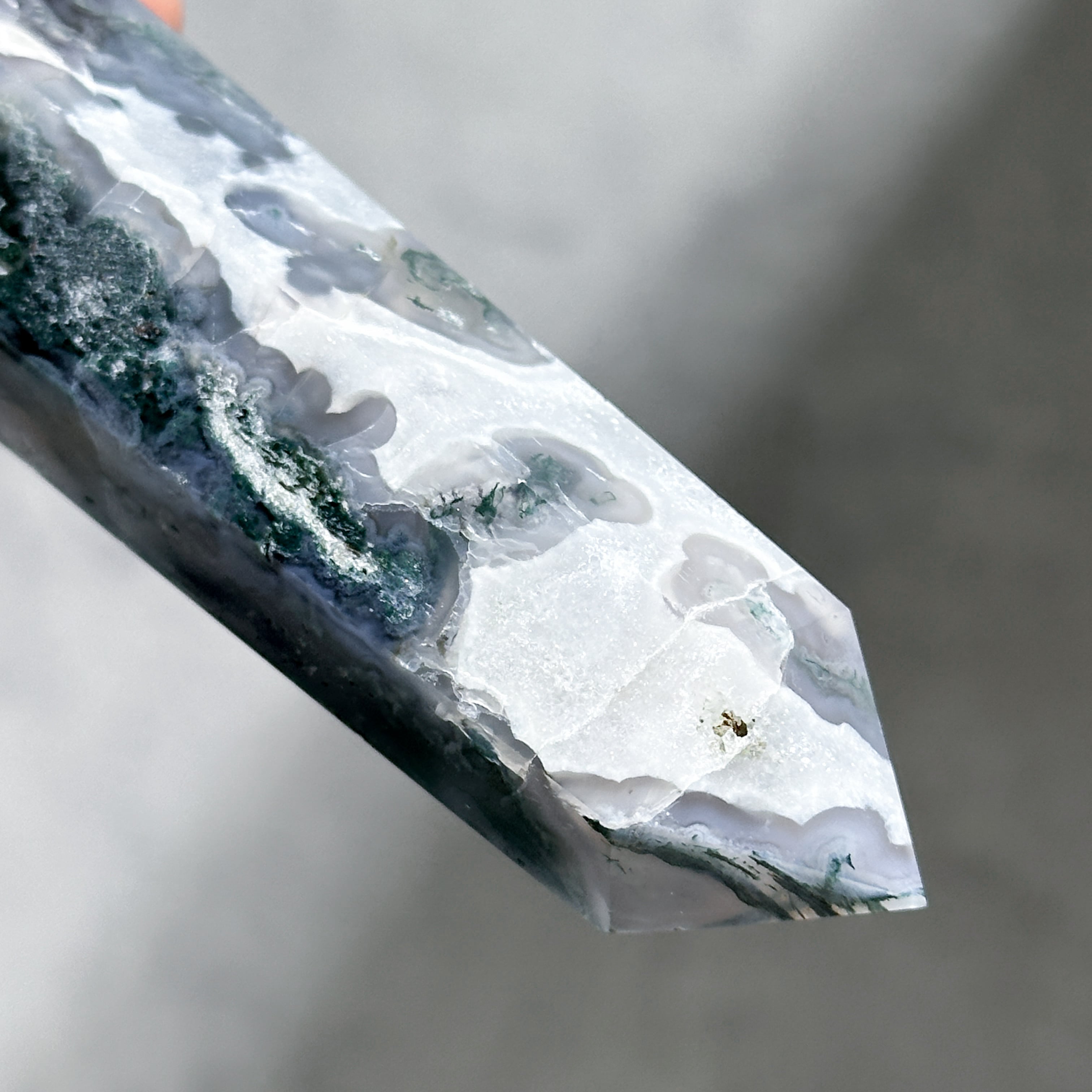モスアゲート タワー71◇ Moss Agate ◇天然石・鉱物・パワーストーン