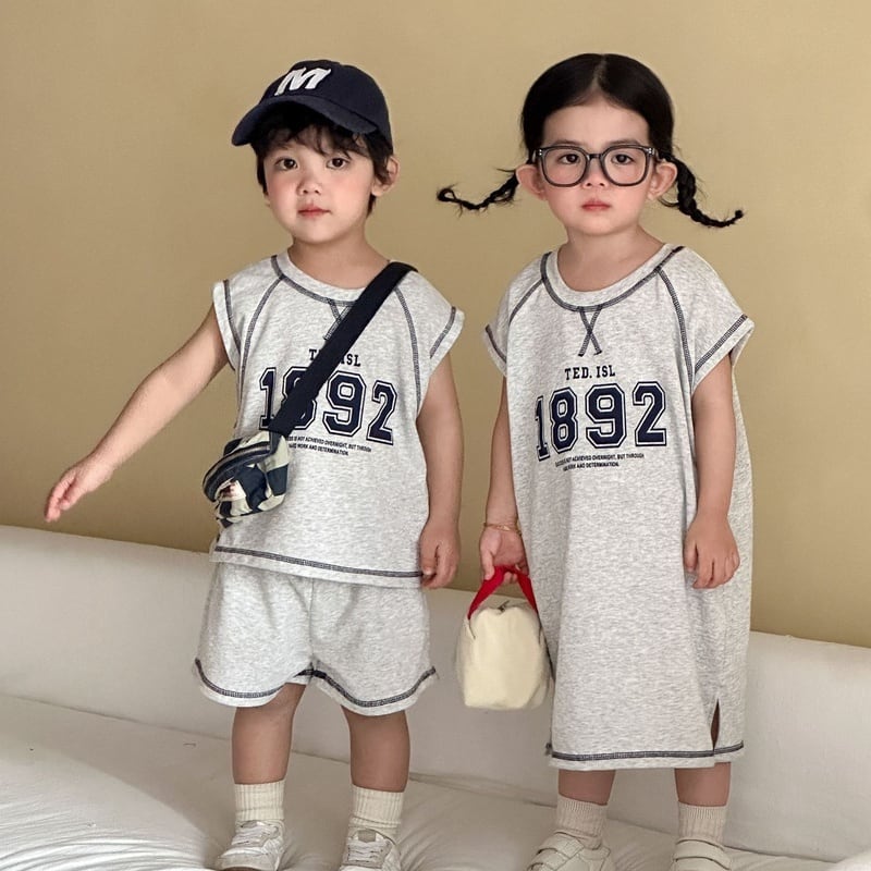 BABY&KID】1892カジュアルセットアップ/ワンピース | Betty