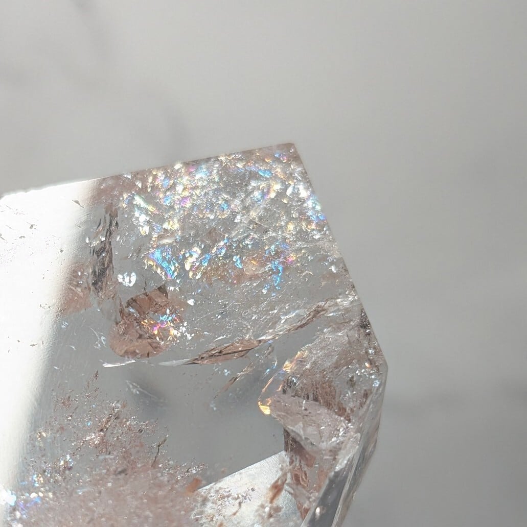 ピンククリアクォーツ フリーフォーム 約51g | iris imrama stone