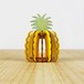 「パイナップル」木製ミニランプ