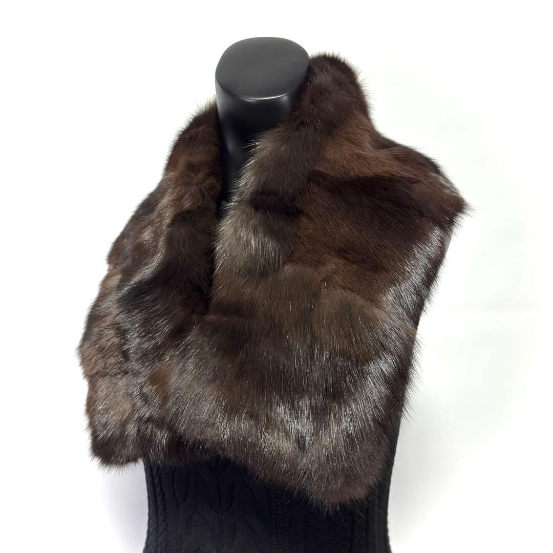 【SOBOL】RUSSIAN SABLE ロシアンセーブル 黒貂 ファーストール SOBOL】ファーストール ロシアンセーブル 黒貂 King of Furs | KS JAPAN