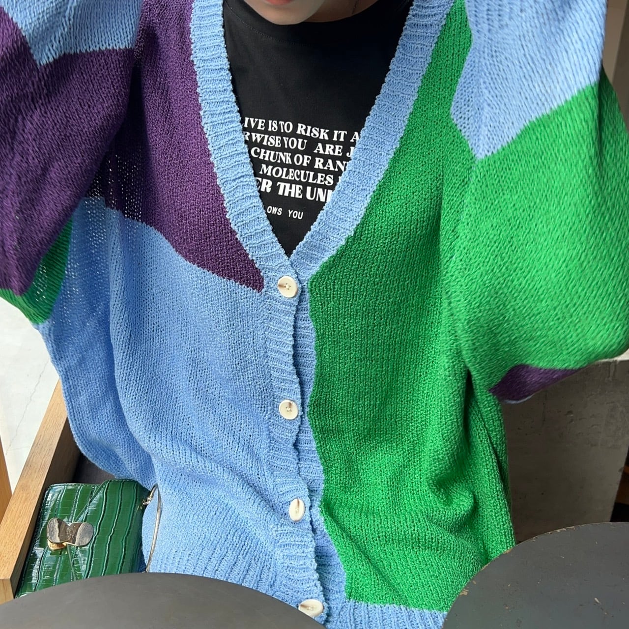 ビッグシルエットカーディガン_LN01517